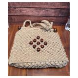 Vintage knotted purse