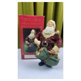 Fabric Mache Santa 10'