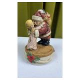 Enesco Santa Music Box 7'