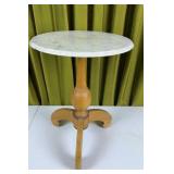 MC Marble Top Accent Table 20 x 15