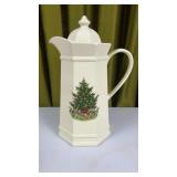 Pfaltzgraff Christmas Carafe 13'