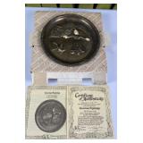 10' Uncertain Beginnings Bronze Collector Plate