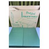 Vintage Metal Folding Table