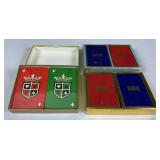 3 Vintage Imperial Playing Cards Sets