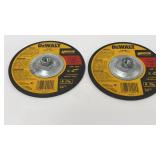 2 New DeWalt Grinding Discs