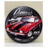 New Camaro Metal Sign 13.5'
