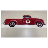 New Texaco Old Truck Metal Sign 22'