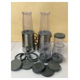 2 Bella Rocket Blenders and Accessories