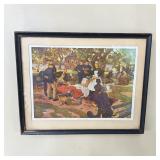 Oster at old blockley military litho
