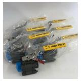 7 New Warren 356FRG 1/2' Ball Valves