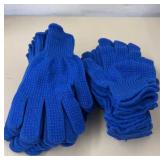 12 New Pair Grippy Gloves