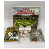 Baseball Lot - Books, Baseballs, Figurine