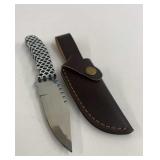 Hunting Knife and Sheath 8'