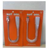 2 New LED Desk reading Lamps