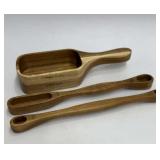 Wood Measuring Spoons Set