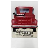 New Life is Better Metal Sign 12 x 10.5