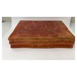 Vintage Wood Flatware Case