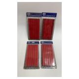 4 New Packs Carpenters Pencils