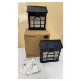 2 New Westinghouse Solar Fence Lights