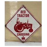 New International Harvester Metal Sign 14 x 14