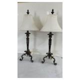 Nice Pair of Table Lamps 36'