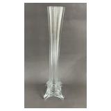Clear Glass Stretch Vase 16'