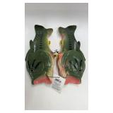 New Mens Rubber Bass Sandals- Small