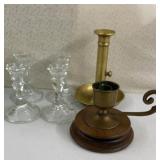 6 Vintage Candlesticks