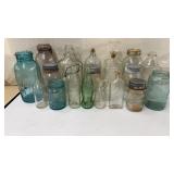 Vintage Jars and Bottles Lot
