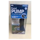 New Pond Pump 330 gph