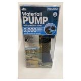 New Waterfall Pump 2000 gph