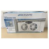 New Bionaire Window Fan in Box