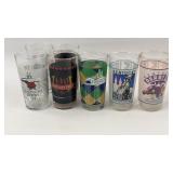 7 Kentucky Derby Glasses 5.5'