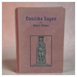1921 deutsche sagen German legends & folklore book