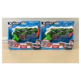 2 New X Shot Water Pistols
