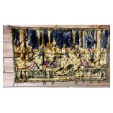 MC Egyptian felt tapestry 36 x 20