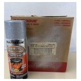 6 New Cans Rustoleum Hammered Engine Enamel