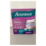 New Assurance Womenï¿½s Underwear 2XL