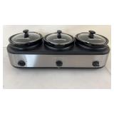Faberware Triple Slow Cooker