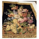 Vintage Floral Tapestry 50 x 56