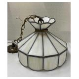 14' Faux Glass Ceiling Light