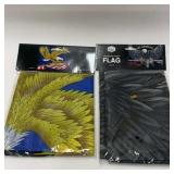 2 New Outdoor Flags - Harley & 2nd Amendment