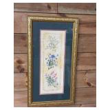 Signed Sue Zipkin botanical spice plants print
