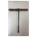 Antique Wood Auger 18'