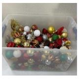 Tote Full of Christmas Ornaments