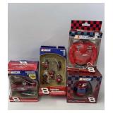 4 NOS NASCAR Ornaments