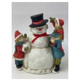 Musical Ceramic Snowman 6'