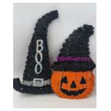 2 Halloween Wall Hangings 15'