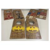3 Sets Small Wood Cornhole Boards