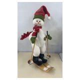 19' Skiing Snowman